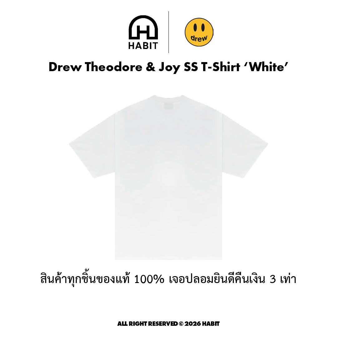 Drew Theodore & Joy SS T-Shirt White view 2