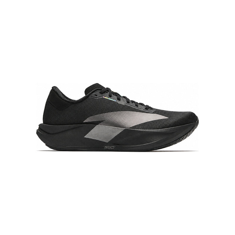 ANTA C202 LSD Zone 2 N90 Black Iron running shoe, outer side view showing the grey side logo.