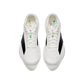 Pair of ANTA C202 LSD Zone 2 N90 White Black running shoes, top view showing the laces and insoles.