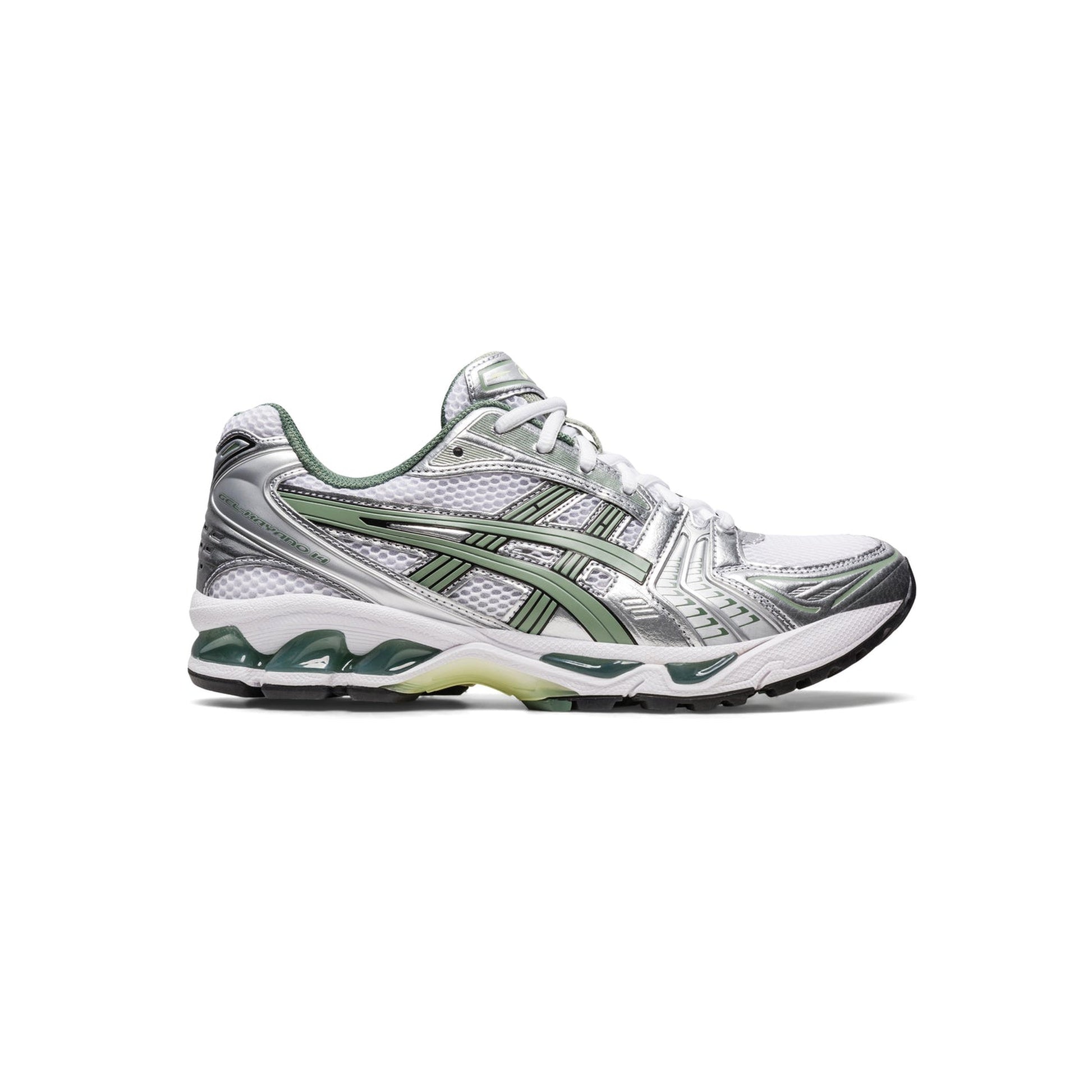 Asics GEL-KAYANO 14 White Slate Grey view 1