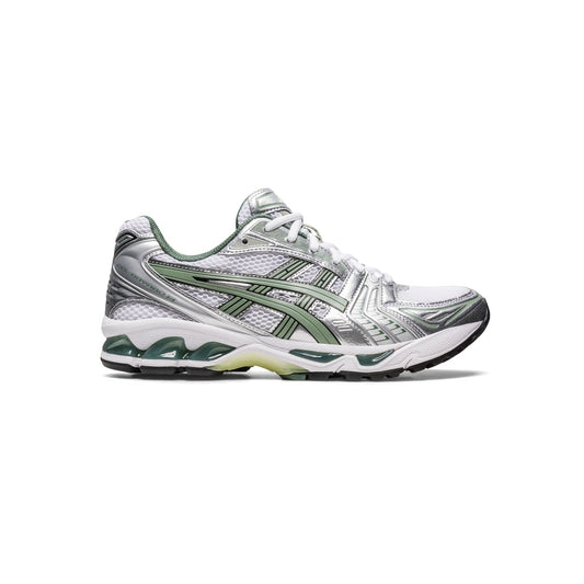 Asics GEL-KAYANO 14 White Slate Grey view 1