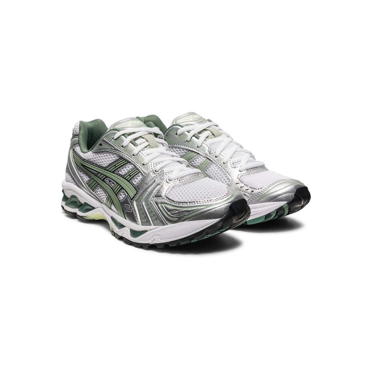 Asics GEL-KAYANO 14 White Slate Grey view 3