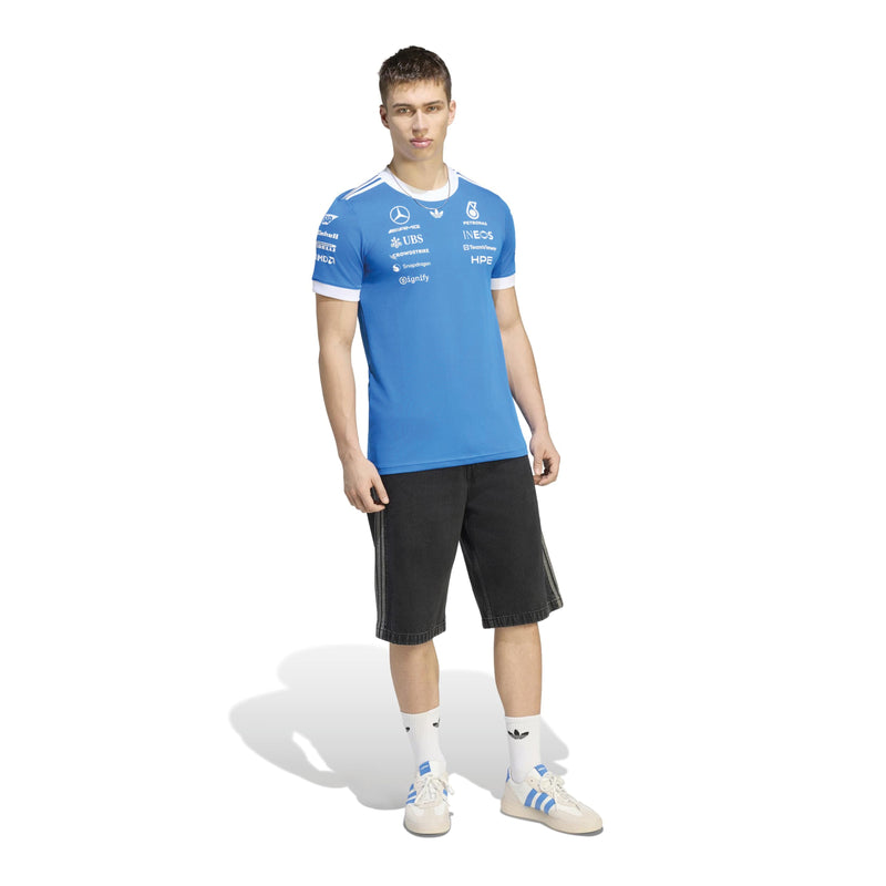 adidas Mercedes - AMG Petronas Formula One Team Blue Wonder Driver Jersey 'Blue White'