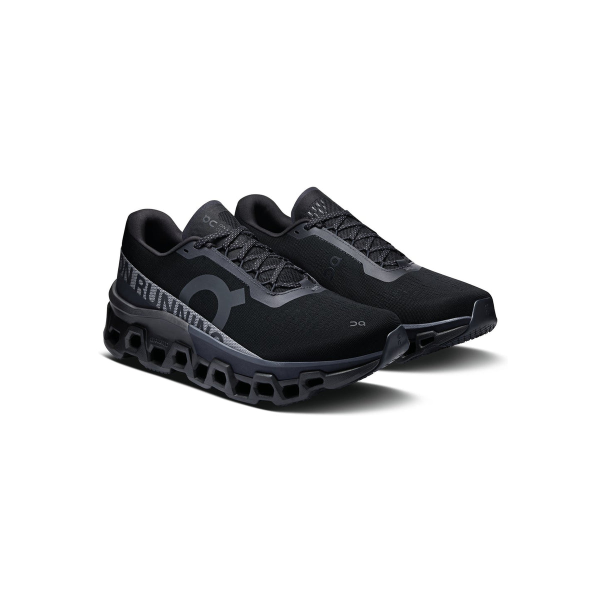 On Running Cloudmonster 2 Black men view 3