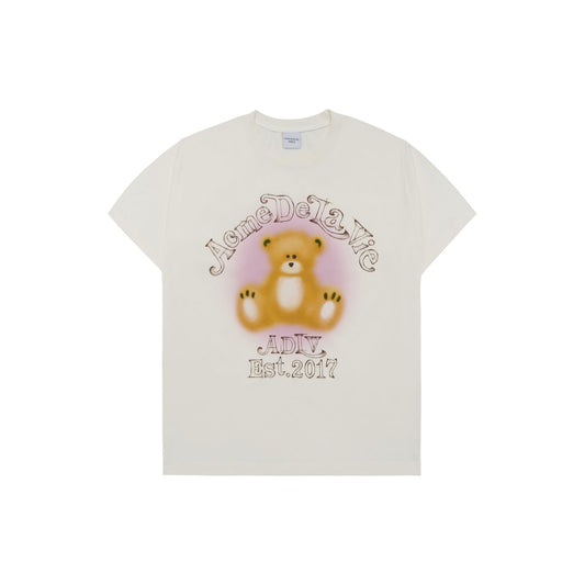 ADLV Blur Sketch Bear SS T-Shirt 'Cream'