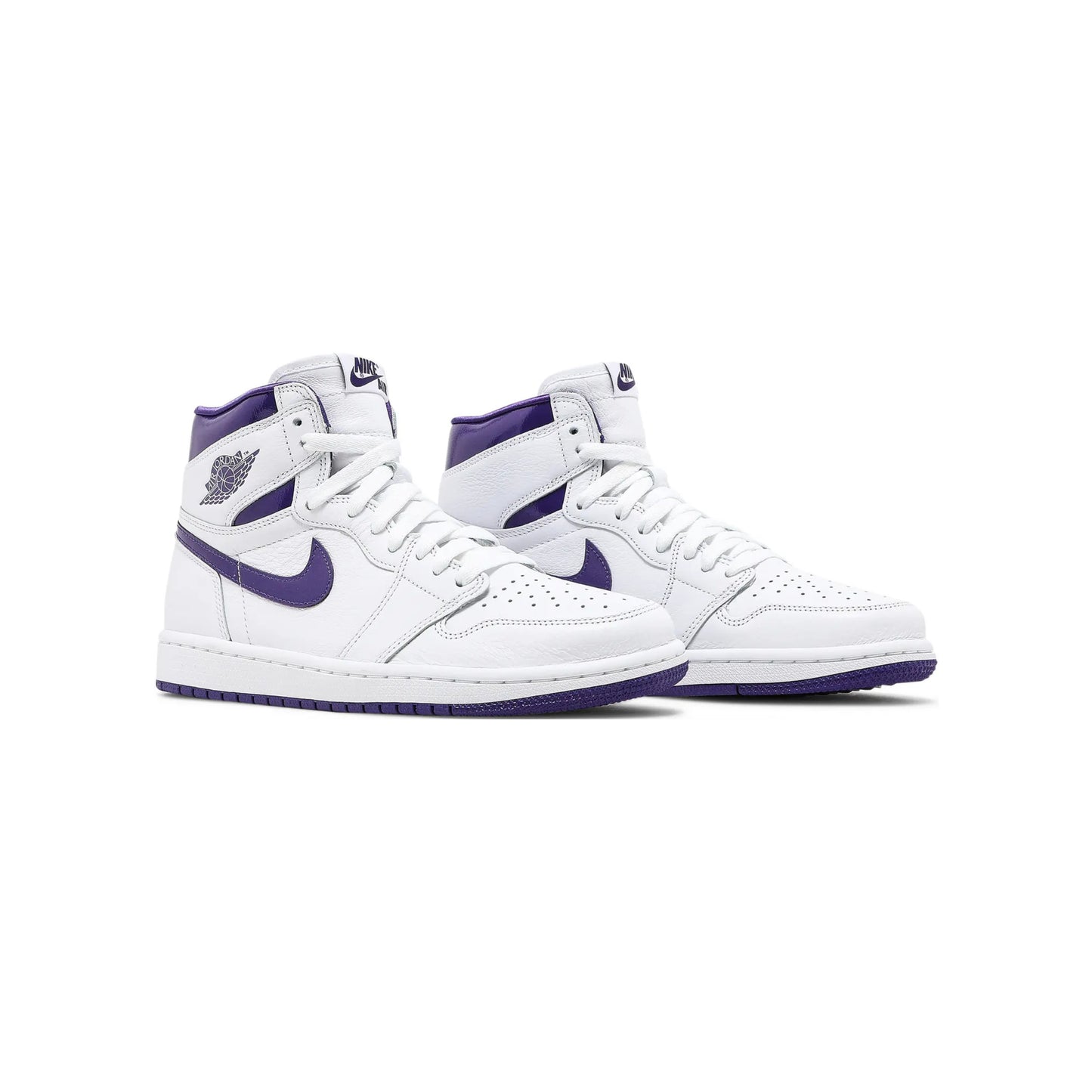 Air Jordan 1 Retro High Court Purple women view 3