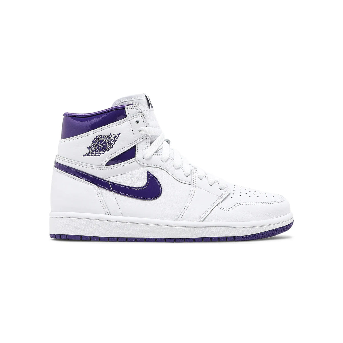 Air Jordan 1 Retro High Court Purple women view 1