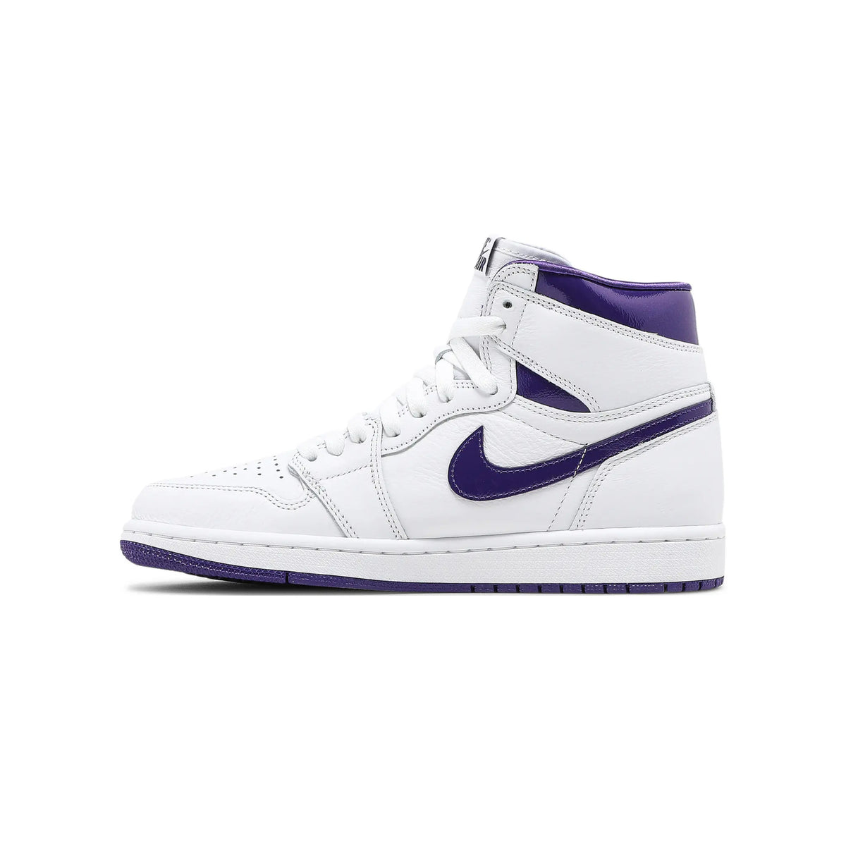 Air Jordan 1 Retro High Court Purple women view 2