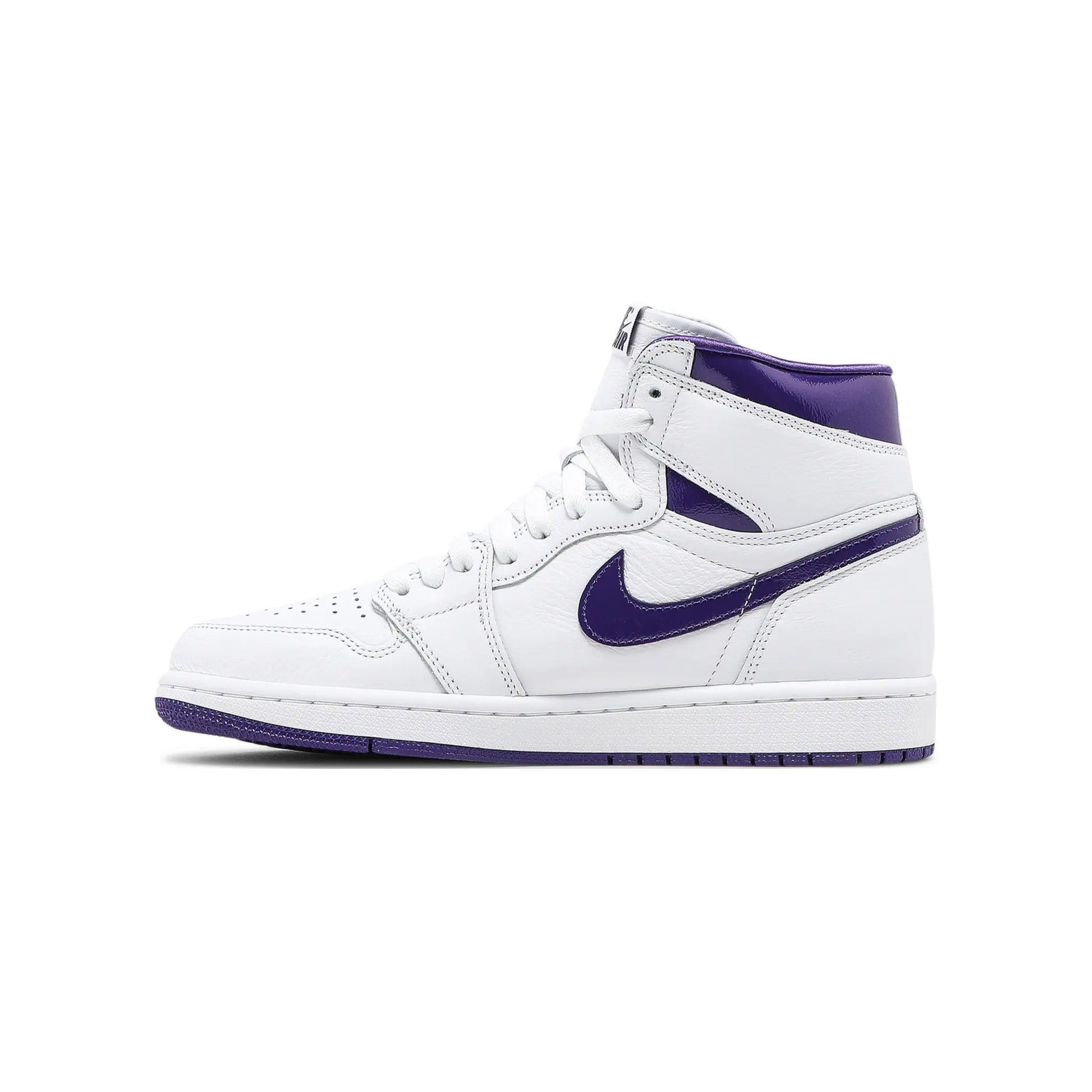 Air Jordan 1 Retro High Court Purple women view 2