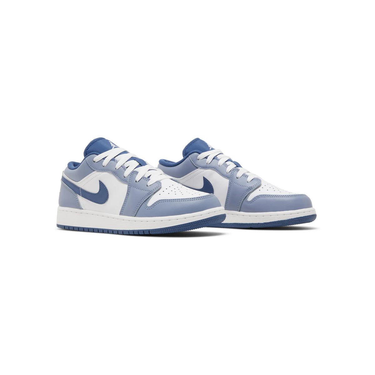 Nike Air Jordan 1 Low Slate Blue Navy GS view 3