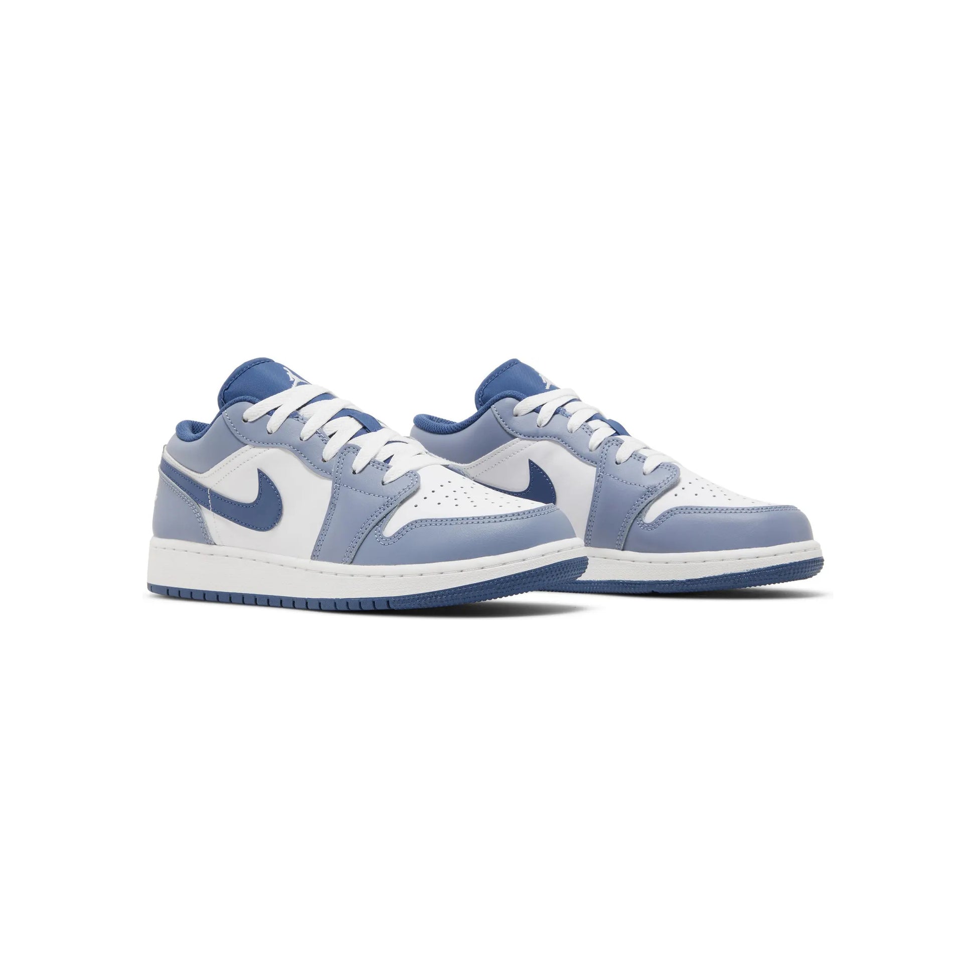 Nike Air Jordan 1 Low Slate Blue Navy GS view 3