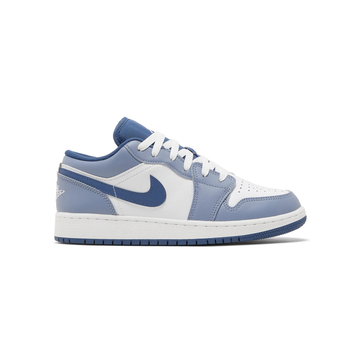 Nike Air Jordan 1 Low Slate Blue Navy GS view 1