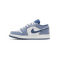 Nike Air Jordan 1 Low Slate Blue Navy GS view 2