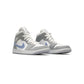 Air Jordan 1 Mid Wolf Grey Aluminum women view 3