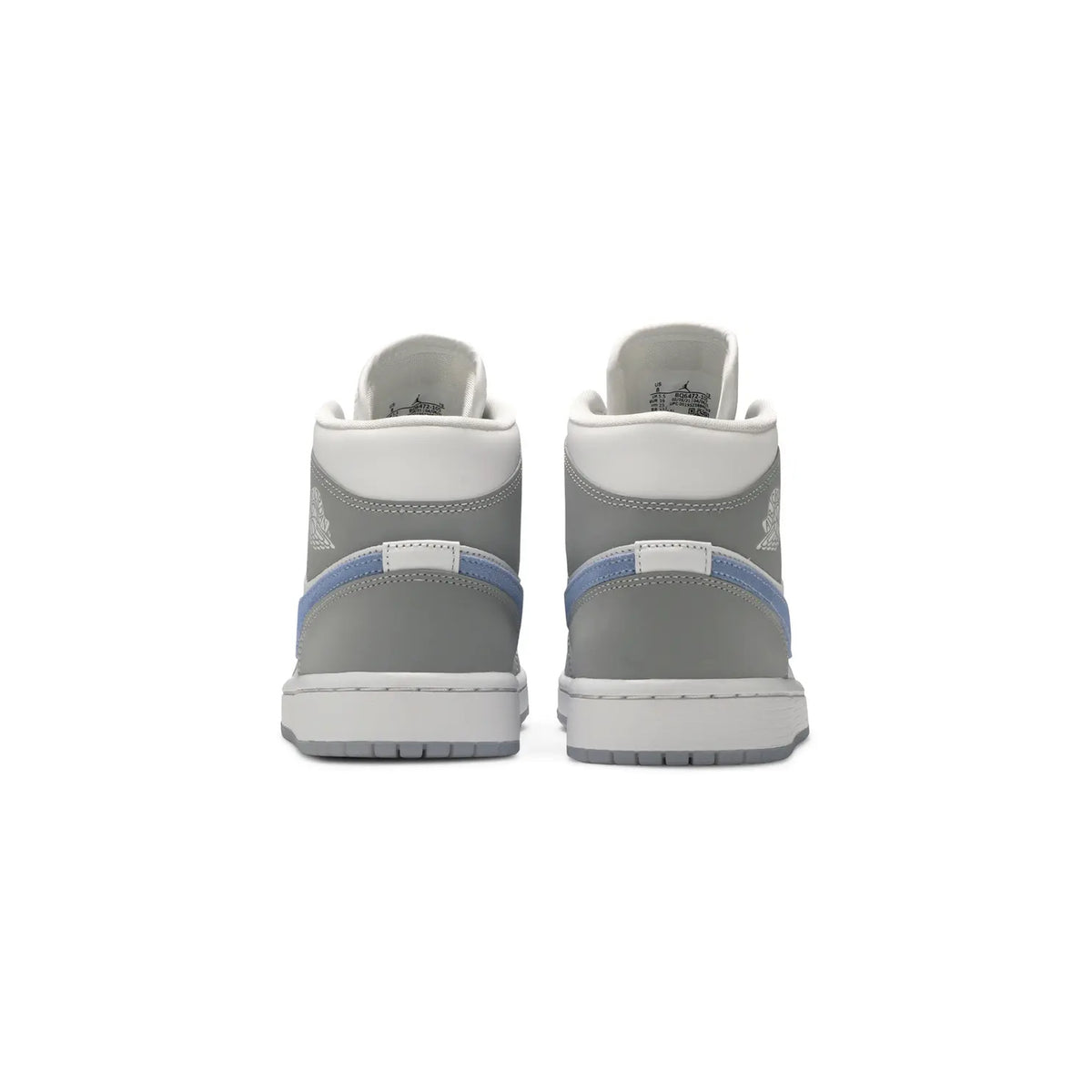 Air Jordan 1 Mid Wolf Grey Aluminum women view 4