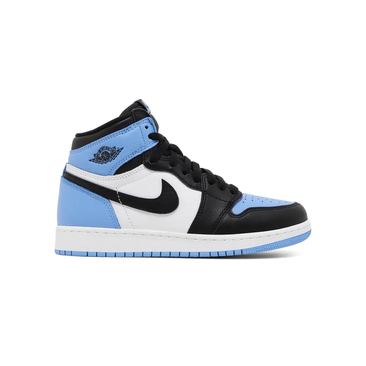 Air Jordan 1 Retro High OG UNC Toe GS view 1