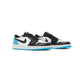 Air Jordan 1 Retro Low OG Black Dark Powder Blue women view 3