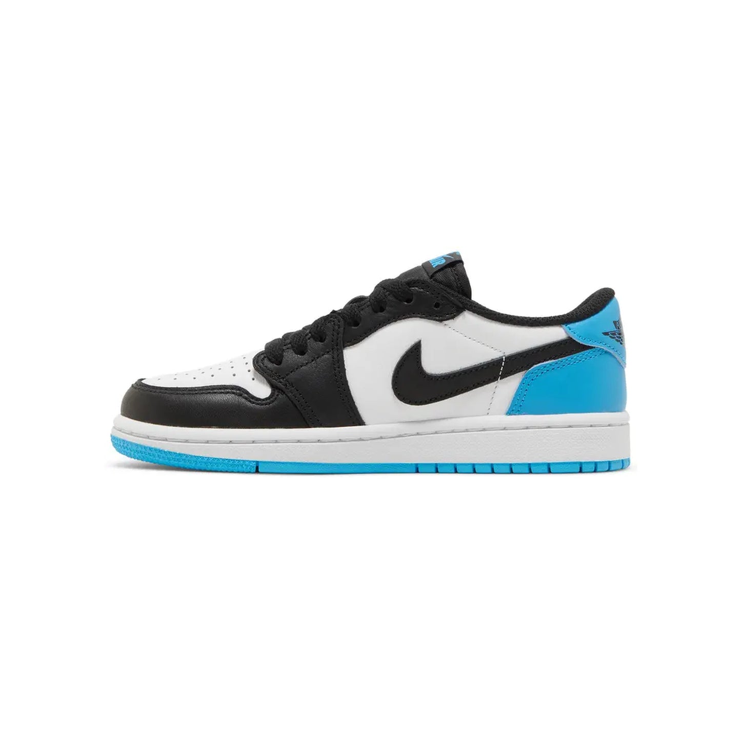 Air Jordan 1 Retro Low OG Black Dark Powder Blue women view 2
