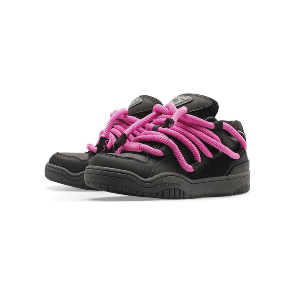 Cat & Sofa Dread Locks Black Pink view 2