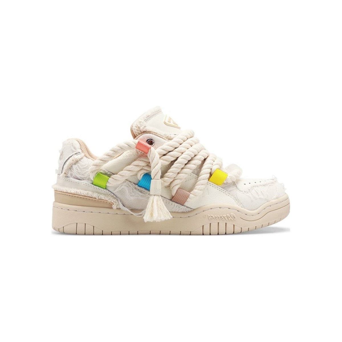 Cat & Sofa Dread Locks Cream Beige view 1