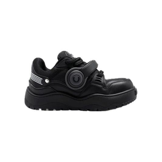 Cat & Sofa Headphone Shoes Triple Black view 1