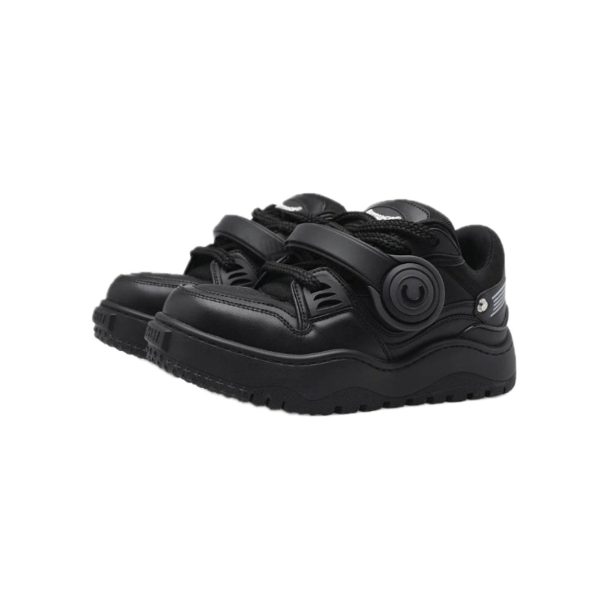 Cat & Sofa Headphone Shoes Triple Black view 2