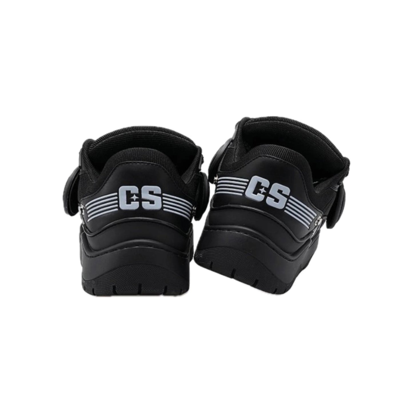 Cat & Sofa Headphone Shoes Triple Black view 3