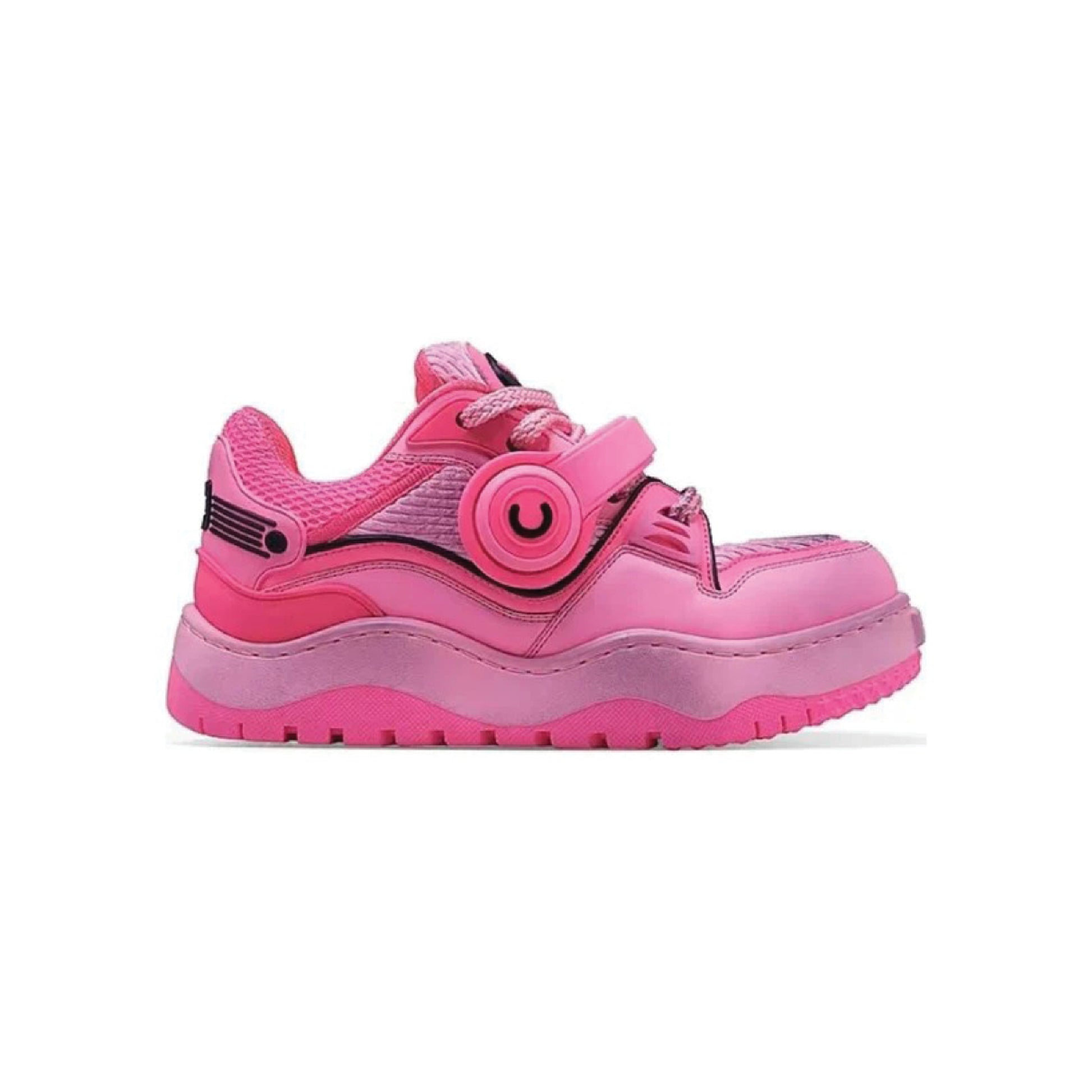 Cat & Sofa Headphone Shoes Triple Pink view 1