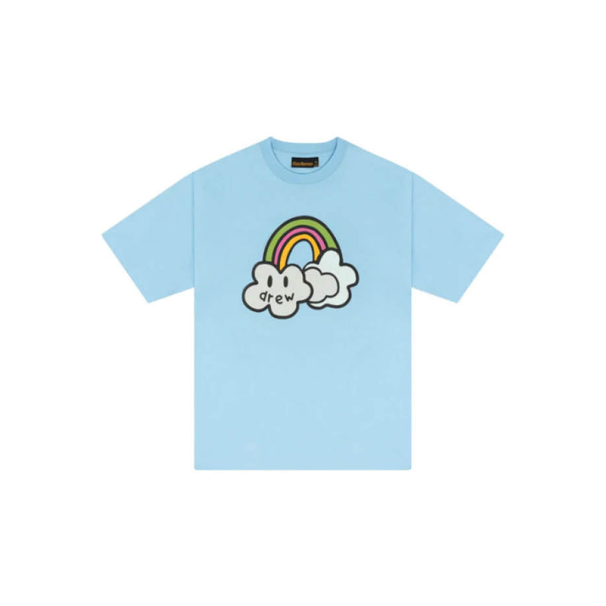 Drew Bowie short-sleeve T-shirt in Pacific Blue, front view