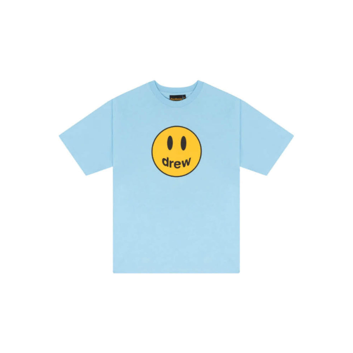 Drew Mascot short-sleeve T-shirt in Pacific Blue, front view