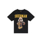 Drew 3D Sherman short-sleeve T-shirt in black, front view
