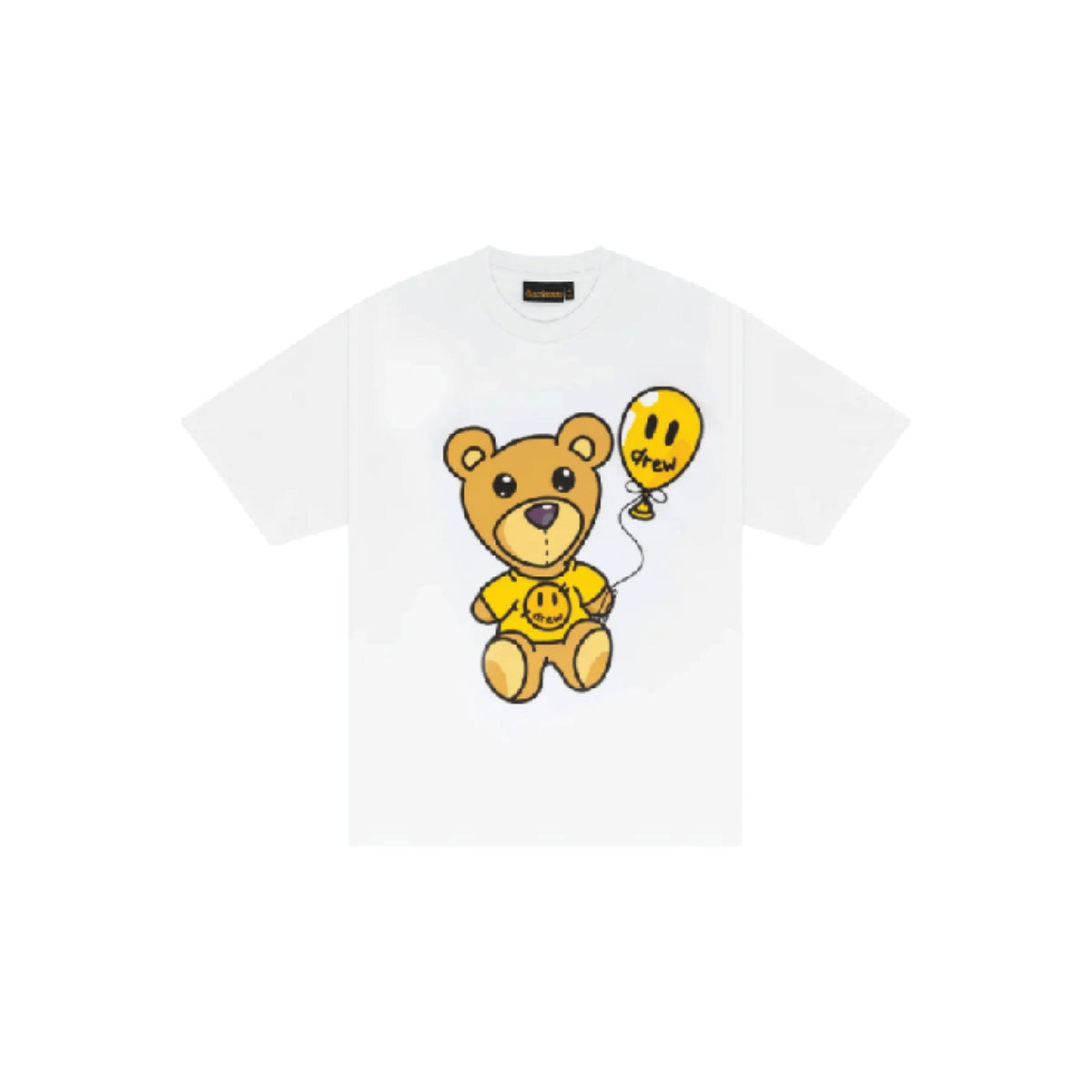 Drew Theodore & Joy short-sleeve T-shirt in white, front view