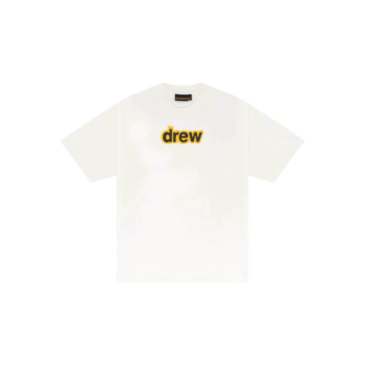 Drew Secret short-sleeve T-shirt in white, front view
