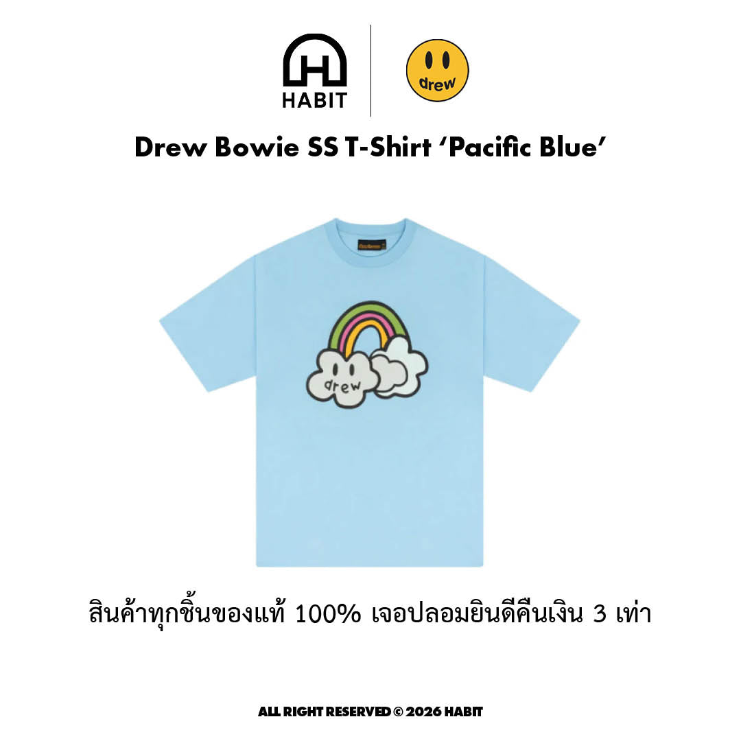 Drew Bowie SS T-Shirt Pacific Blue view 1