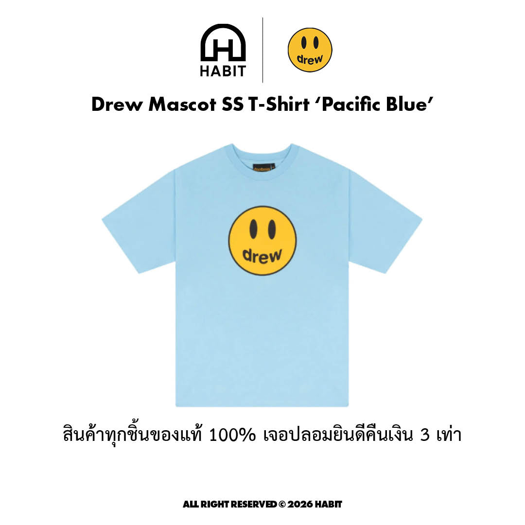 Drew Mascot SS T-Shirt Pacific Blue view 1