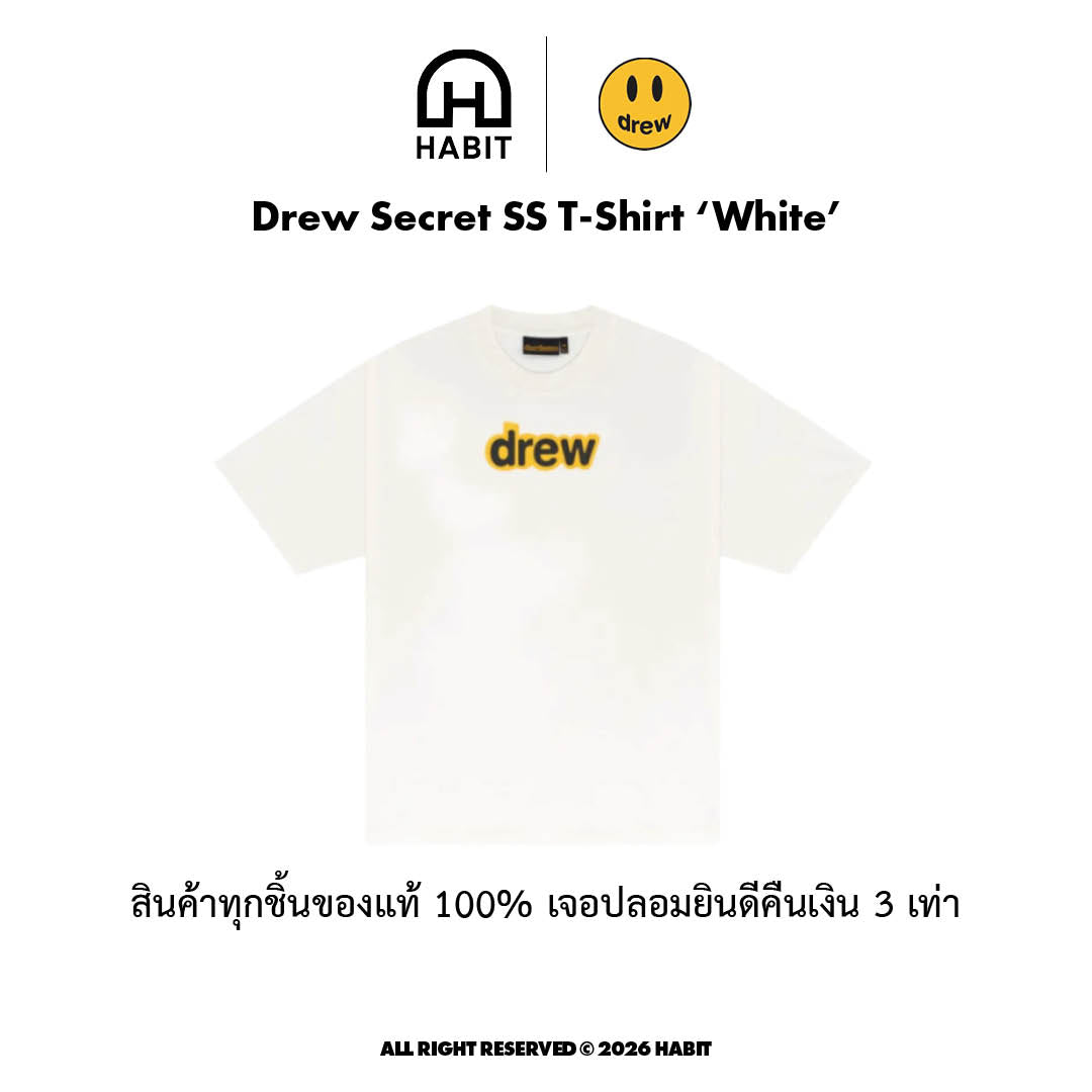 Drew Secret SS T-Shirt White view 1