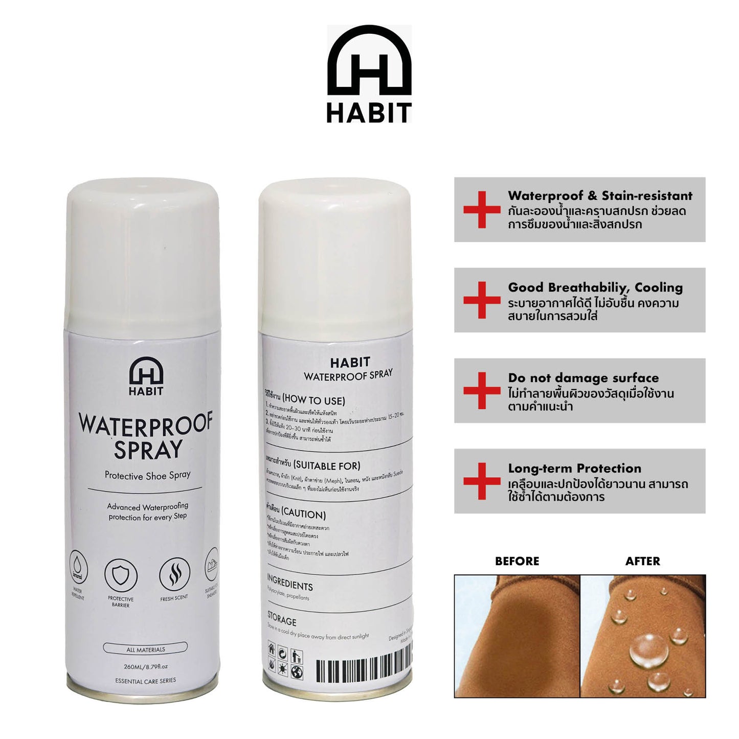 HABIT Nano Waterproof Spray view 1