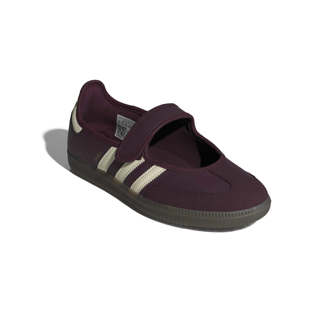 adidas Originals Samba Jane Maroon Cream White women view 3