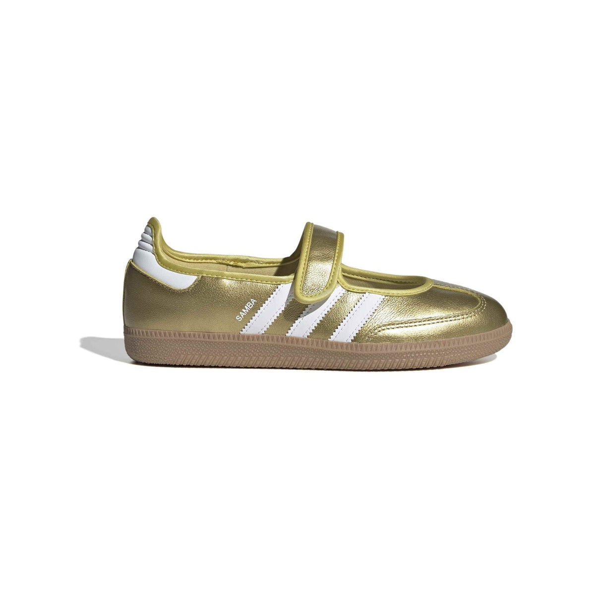 adidas Originals Samba Jane Gold Metallic White women view 1
