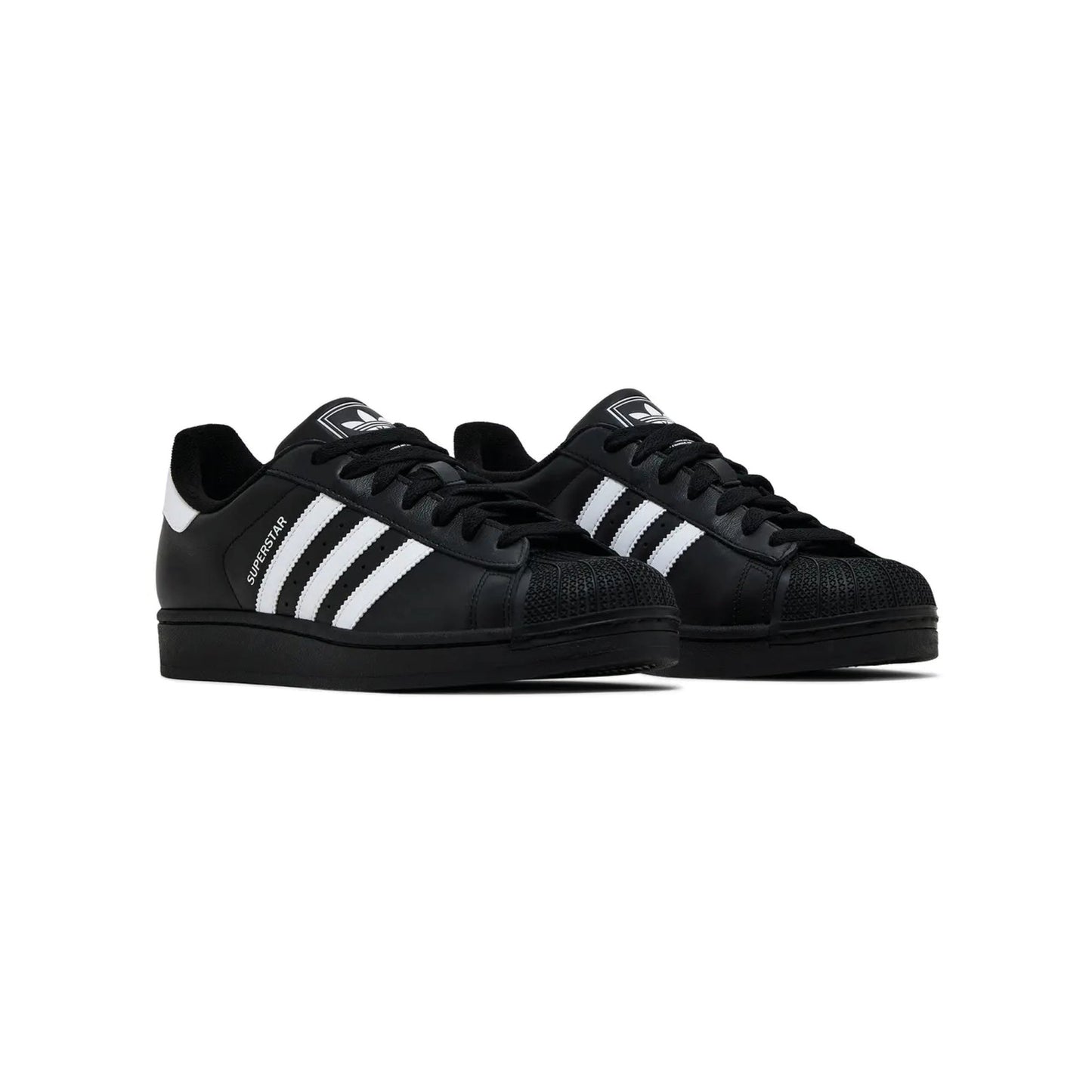 adidas Originals Superstar II Black / White view 3