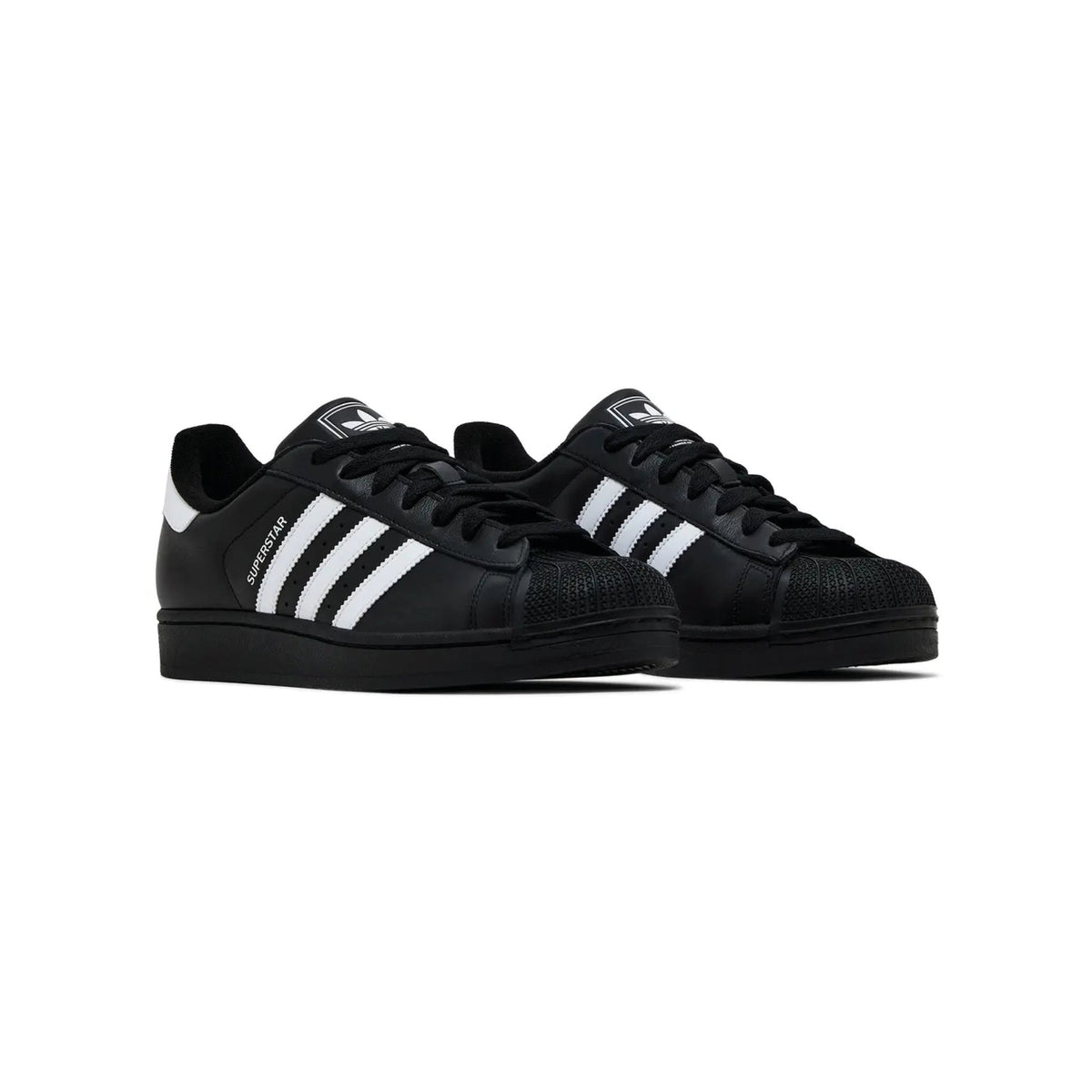 adidas Originals Superstar II Black / White view 3