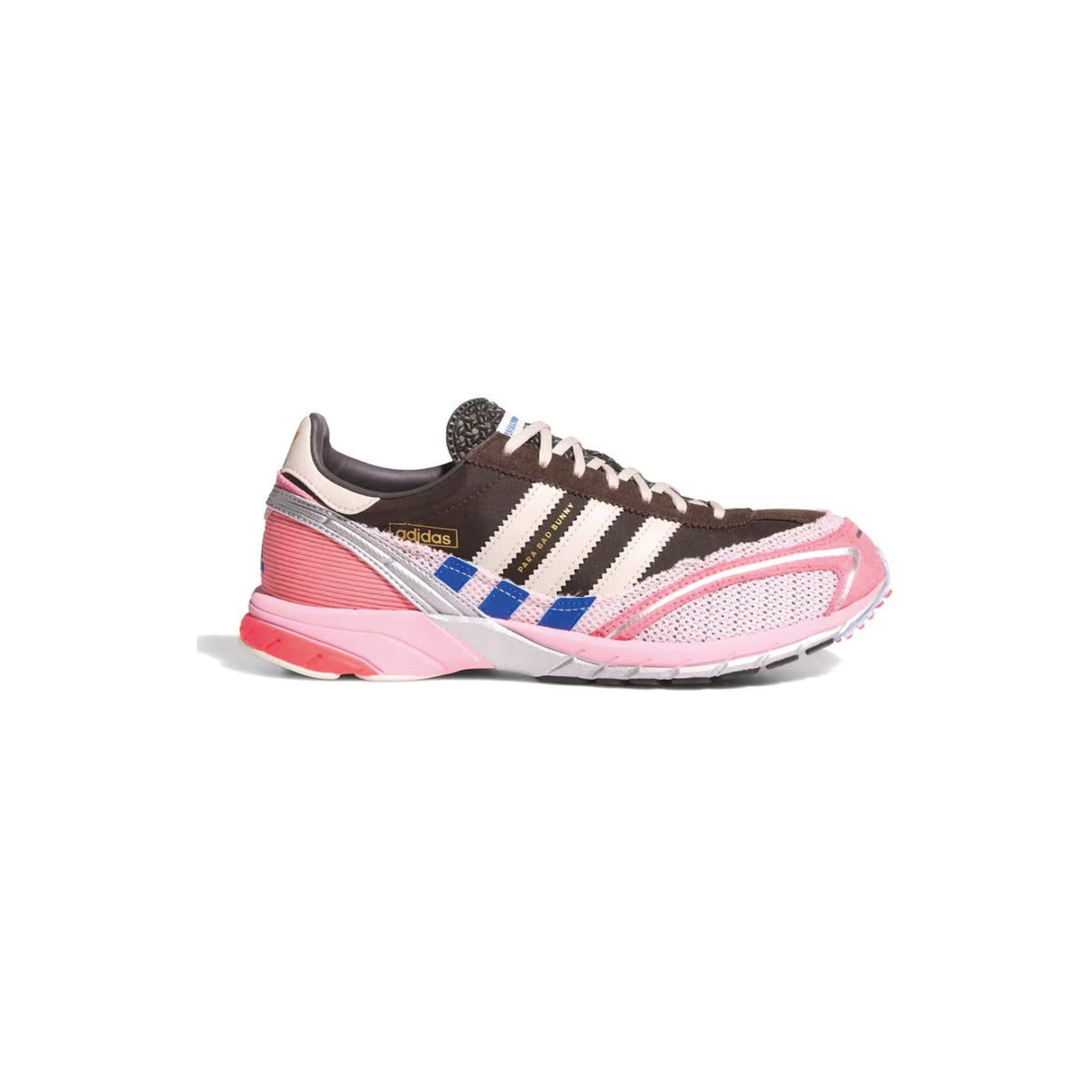 adidas Originals Adizero SL 72 x Bad Bunny Brown Clear Pink view 1