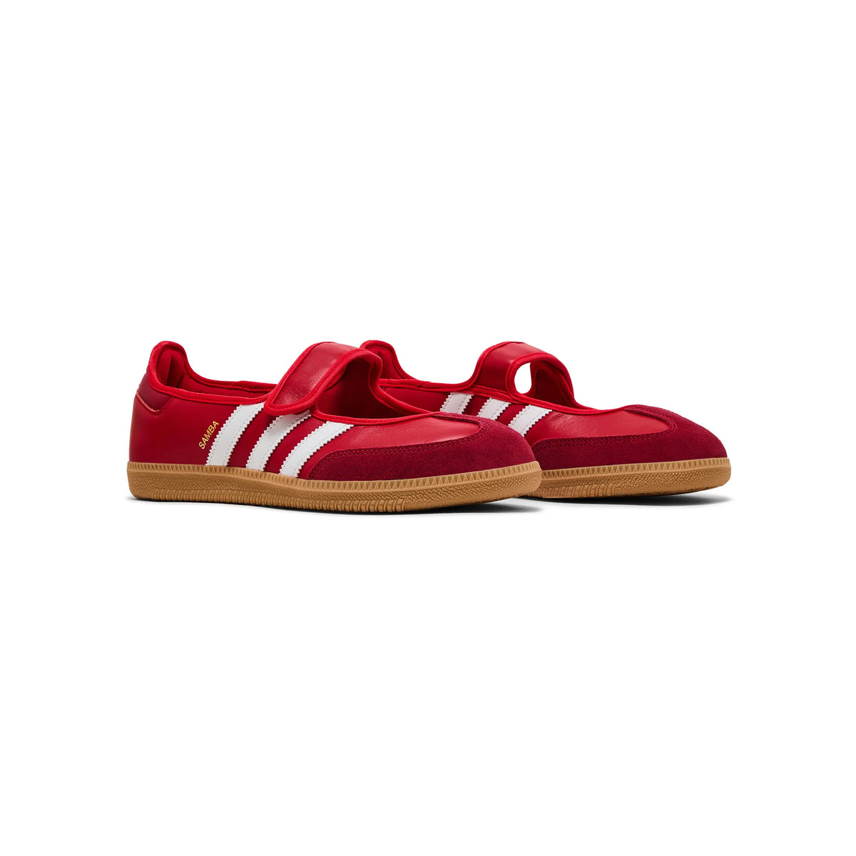 adidas Originals Samba Jane Scarlet Red Gum women view 3