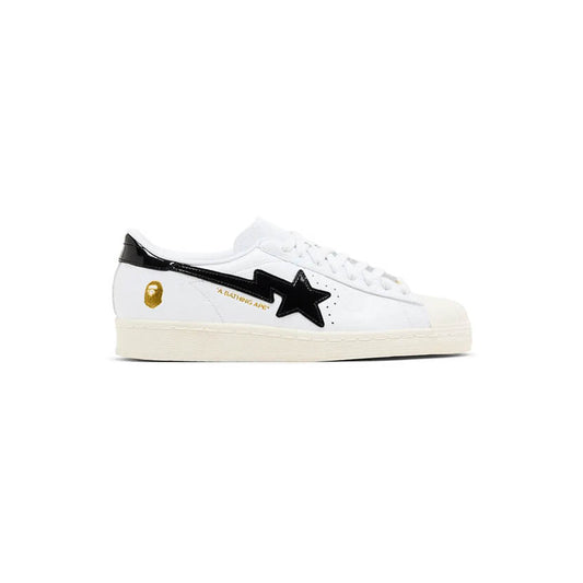adidas Originals Superstar Vintage x BAPE White Black view 1