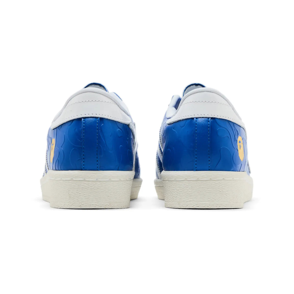 adidas Originals Superstar Vintage x BAPE Blue White view 4