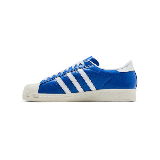 adidas Originals Superstar Vintage x BAPE Blue White view 2