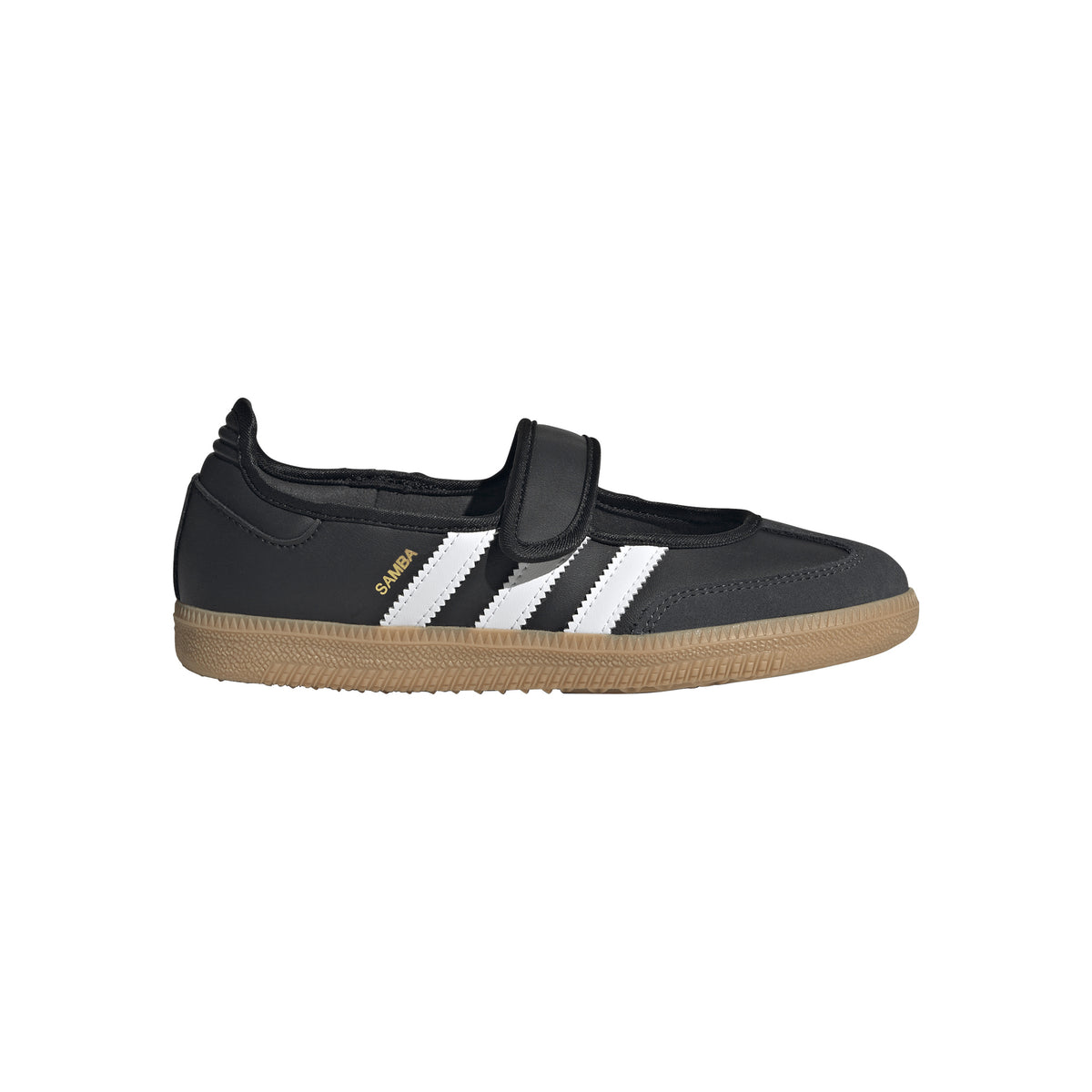 adidas Originals Samba Jane Black White Gum GS view 1