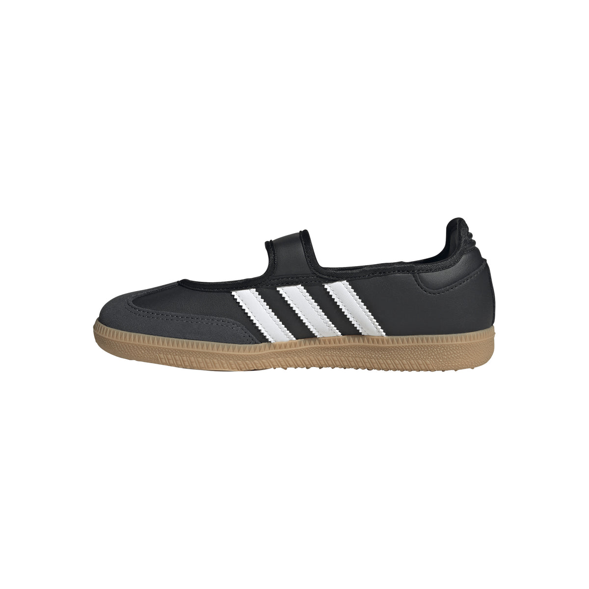 adidas Originals Samba Jane Black White Gum GS view 2