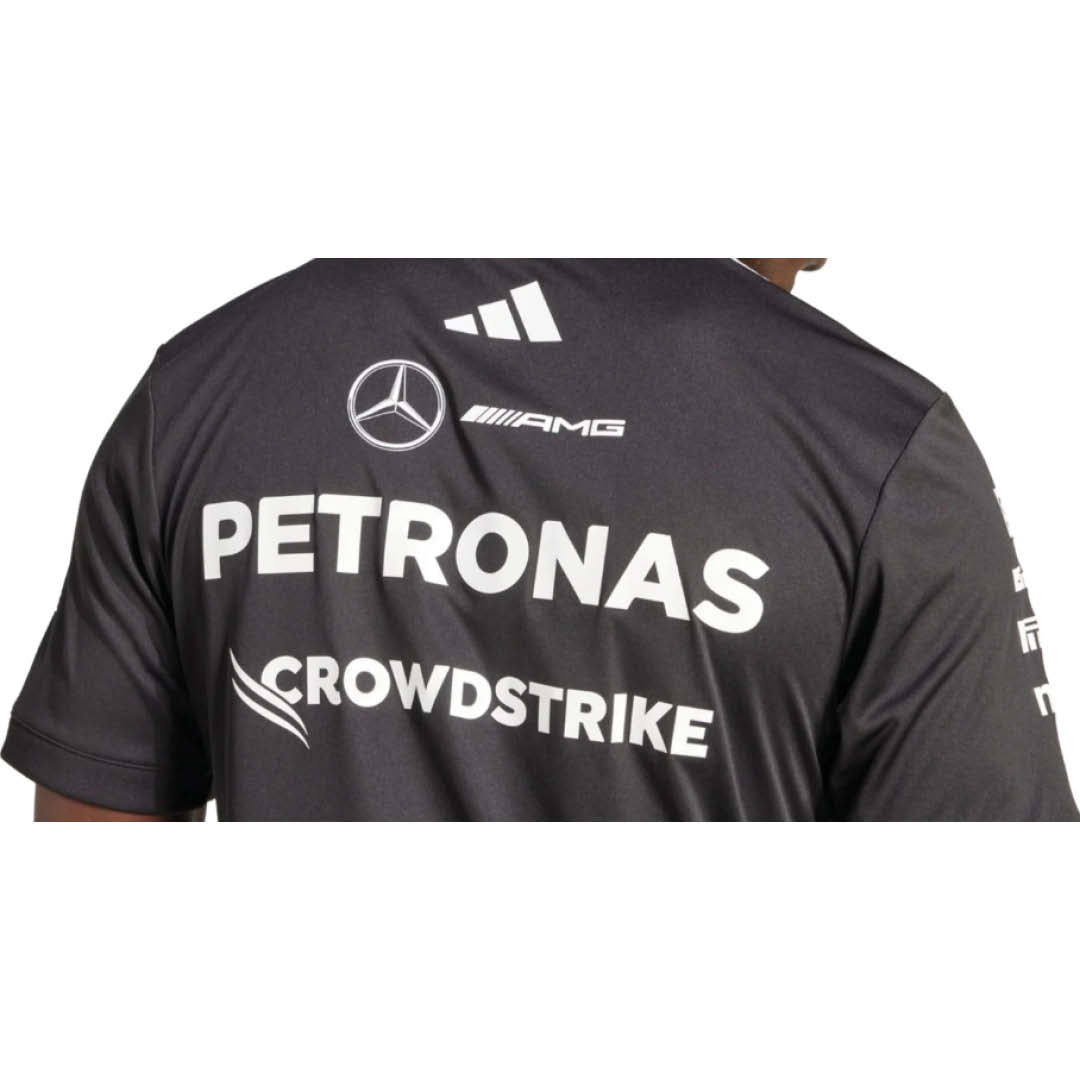 adidas Mercedes - AMG Petronas Formula One Team Driver Jersey Black / White view 4