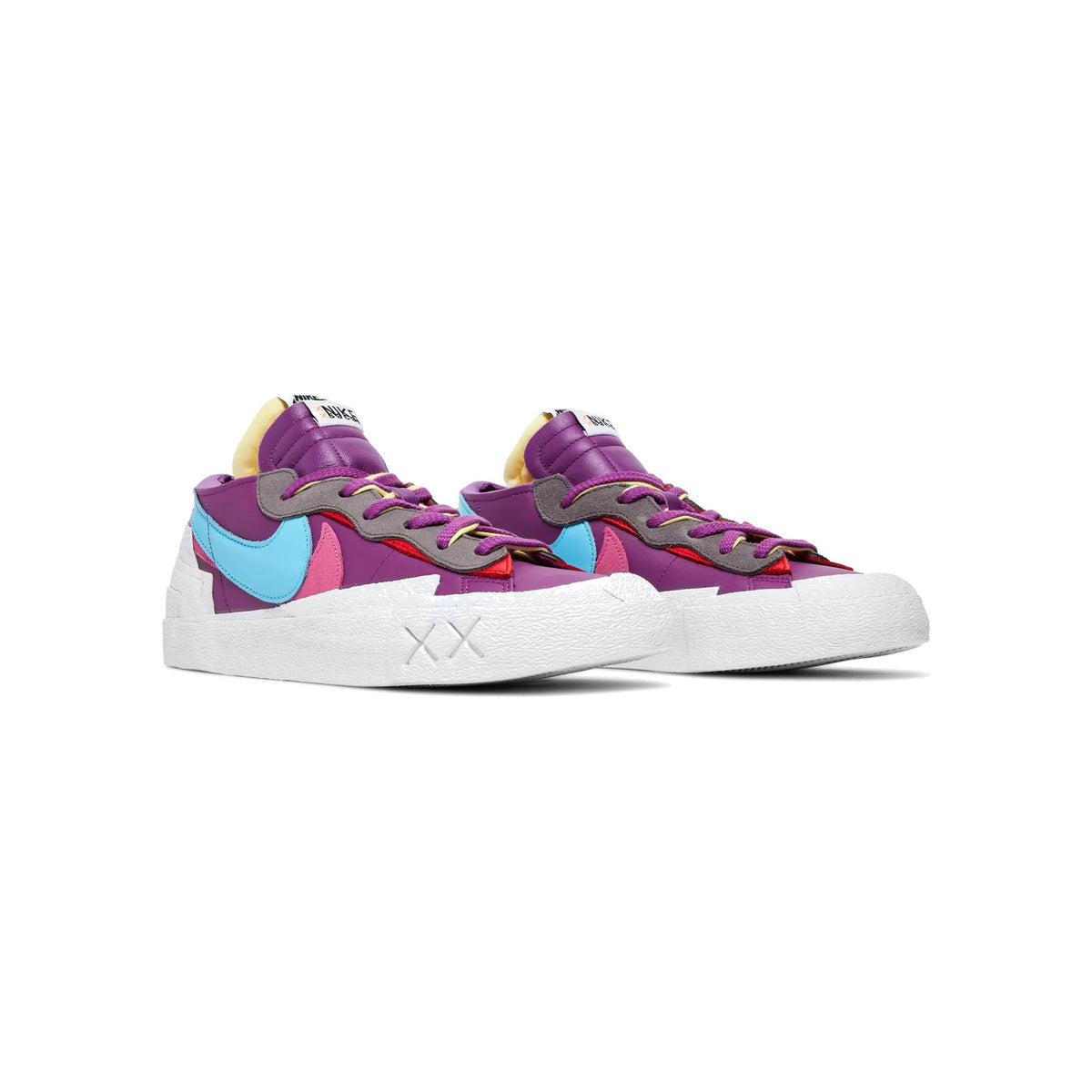 Nike Blazer Low x KAWS x sacai Purple Dusk view 3